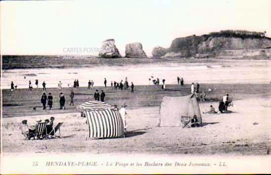 Cartes postales anciennes > CARTES POSTALES > carte postale ancienne > cartes-postales-ancienne.com Nouvelle aquitaine Pyrenees atlantiques Hendaye