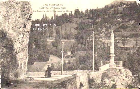 Cartes postales anciennes > CARTES POSTALES > carte postale ancienne > cartes-postales-ancienne.com Occitanie Hautes pyrenees Luz Saint Sauveur