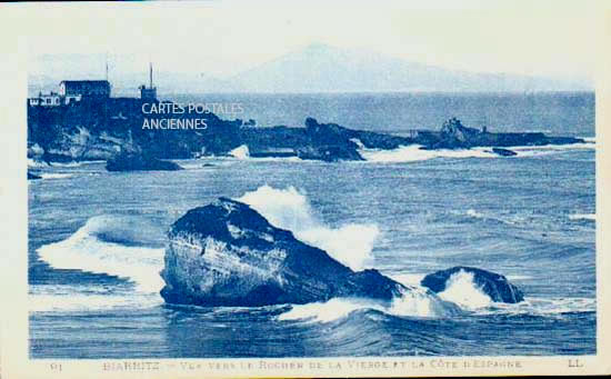 Cartes postales anciennes > CARTES POSTALES > carte postale ancienne > cartes-postales-ancienne.com Nouvelle aquitaine Pyrenees atlantiques Biarritz