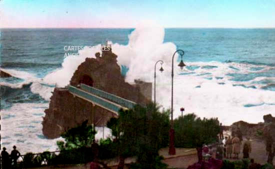 Cartes postales anciennes > CARTES POSTALES > carte postale ancienne > cartes-postales-ancienne.com Nouvelle aquitaine Pyrenees atlantiques Biarritz