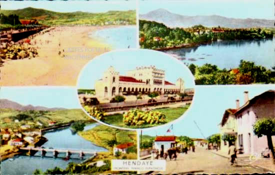 Cartes postales anciennes > CARTES POSTALES > carte postale ancienne > cartes-postales-ancienne.com Nouvelle aquitaine Pyrenees atlantiques Hendaye