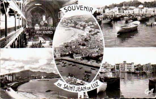 Cartes postales anciennes > CARTES POSTALES > carte postale ancienne > cartes-postales-ancienne.com Nouvelle aquitaine Pyrenees atlantiques Saint Jean De Luz