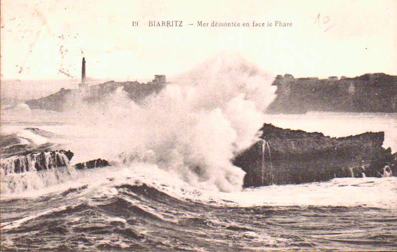 Cartes postales anciennes > CARTES POSTALES > carte postale ancienne > cartes-postales-ancienne.com Nouvelle aquitaine Pyrenees atlantiques Biarritz