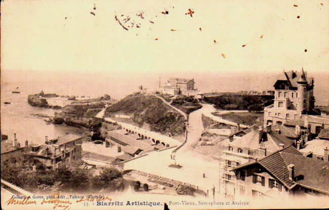 Cartes postales anciennes > CARTES POSTALES > carte postale ancienne > cartes-postales-ancienne.com Nouvelle aquitaine Pyrenees atlantiques Biarritz