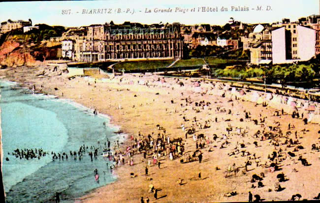 Cartes postales anciennes > CARTES POSTALES > carte postale ancienne > cartes-postales-ancienne.com Nouvelle aquitaine Pyrenees atlantiques Biarritz