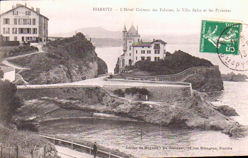 Cartes postales anciennes > CARTES POSTALES > carte postale ancienne > cartes-postales-ancienne.com Nouvelle aquitaine Pyrenees atlantiques Biarritz