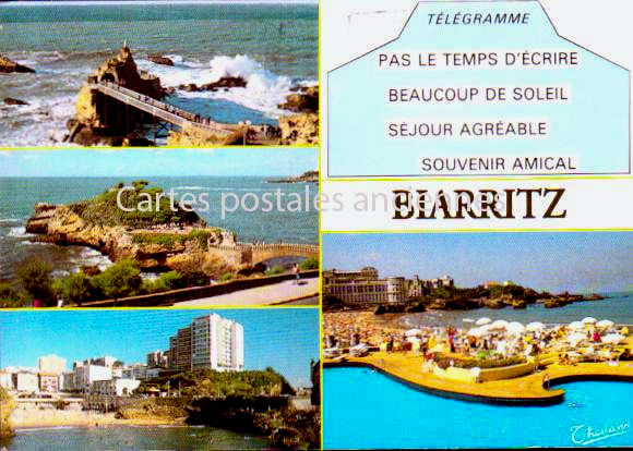 Cartes postales anciennes > CARTES POSTALES > carte postale ancienne > cartes-postales-ancienne.com Nouvelle aquitaine Biarritz