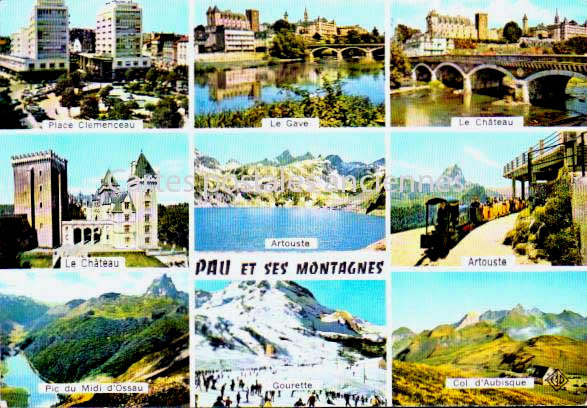 Cartes postales anciennes > CARTES POSTALES > carte postale ancienne > cartes-postales-ancienne.com Nouvelle aquitaine Pau