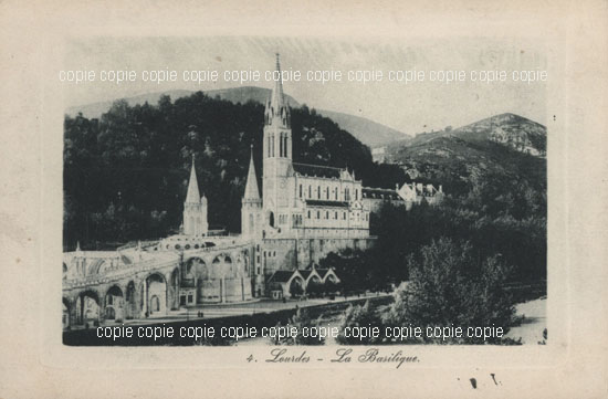 Cartes postales anciennes > CARTES POSTALES > carte postale ancienne > cartes-postales-ancienne.com Occitanie Hautes pyrenees Lourdes