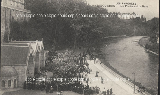 Cartes postales anciennes > CARTES POSTALES > carte postale ancienne > cartes-postales-ancienne.com Occitanie Hautes pyrenees Lourdes