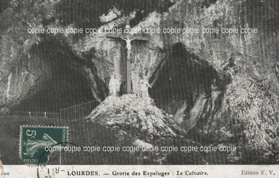 Cartes postales anciennes > CARTES POSTALES > carte postale ancienne > cartes-postales-ancienne.com Occitanie Hautes pyrenees Lourdes