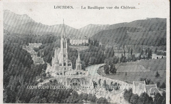 Cartes postales anciennes > CARTES POSTALES > carte postale ancienne > cartes-postales-ancienne.com Occitanie Hautes pyrenees Lourdes