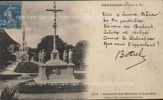 Cartes postales anciennes > CARTES POSTALES > carte postale ancienne > cartes-postales-ancienne.com Occitanie Hautes pyrenees Lourdes