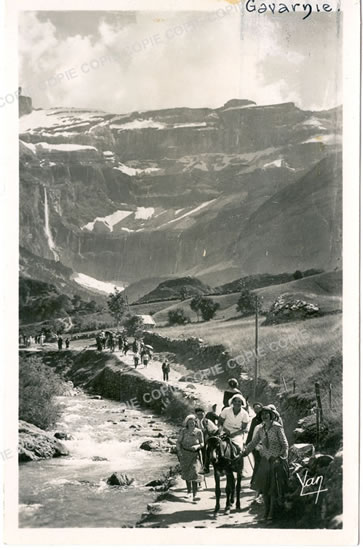 Cartes postales anciennes > CARTES POSTALES > carte postale ancienne > cartes-postales-ancienne.com Occitanie Hautes pyrenees Gavarnie