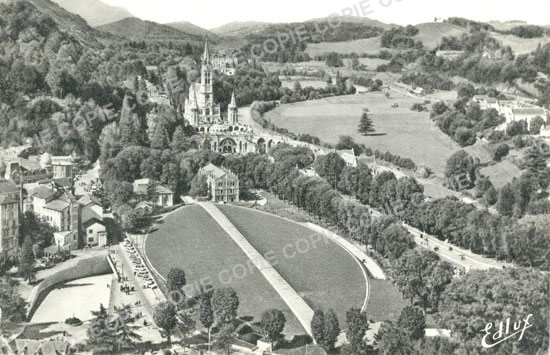 Cartes postales anciennes > CARTES POSTALES > carte postale ancienne > cartes-postales-ancienne.com Occitanie Hautes pyrenees Lourdes