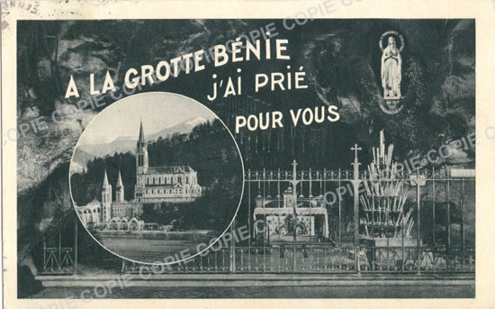 Cartes postales anciennes > CARTES POSTALES > carte postale ancienne > cartes-postales-ancienne.com Occitanie Hautes pyrenees Lourdes