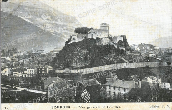 Cartes postales anciennes > CARTES POSTALES > carte postale ancienne > cartes-postales-ancienne.com Occitanie Hautes pyrenees Lourdes