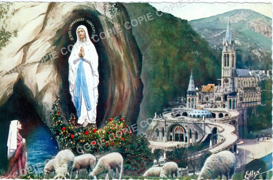 Cartes postales anciennes > CARTES POSTALES > carte postale ancienne > cartes-postales-ancienne.com Occitanie Hautes pyrenees Lourdes