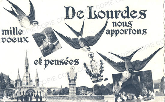 Cartes postales anciennes > CARTES POSTALES > carte postale ancienne > cartes-postales-ancienne.com Occitanie Hautes pyrenees Lourdes