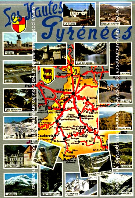 Cartes postales anciennes > CARTES POSTALES > carte postale ancienne > cartes-postales-ancienne.com Occitanie Hautes pyrenees