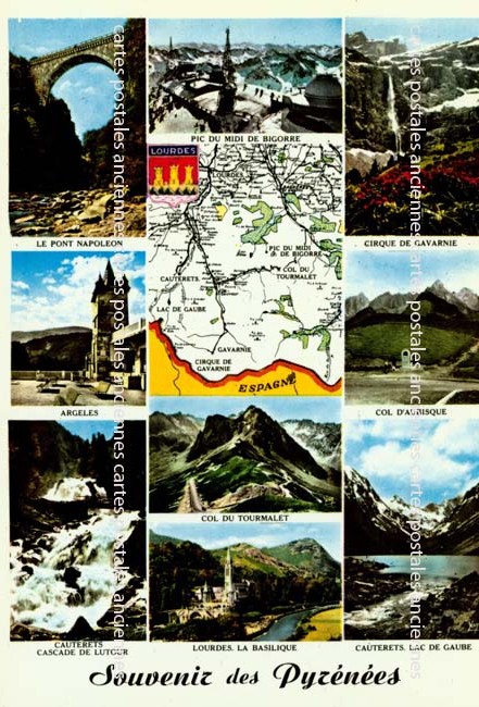 Cartes postales anciennes > CARTES POSTALES > carte postale ancienne > cartes-postales-ancienne.com Occitanie Hautes pyrenees