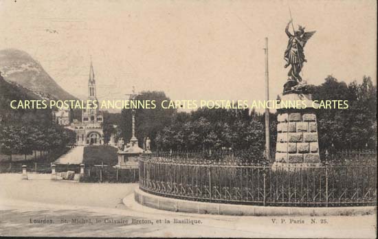 Cartes postales anciennes > CARTES POSTALES > carte postale ancienne > cartes-postales-ancienne.com Occitanie Hautes pyrenees Lourdes