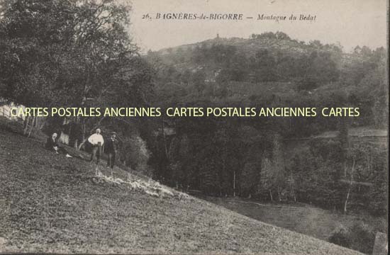 Cartes postales anciennes > CARTES POSTALES > carte postale ancienne > cartes-postales-ancienne.com Occitanie Hautes pyrenees Bagneres De Bigorre