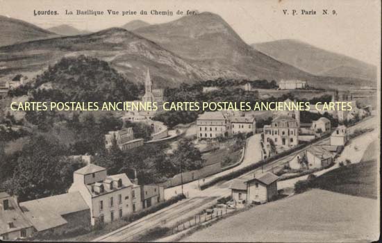 Cartes postales anciennes > CARTES POSTALES > carte postale ancienne > cartes-postales-ancienne.com Occitanie Hautes pyrenees Lourdes