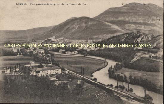 Cartes postales anciennes > CARTES POSTALES > carte postale ancienne > cartes-postales-ancienne.com Occitanie Hautes pyrenees Lourdes