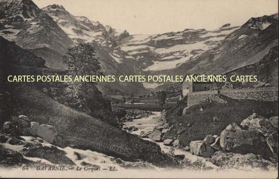 Cartes postales anciennes > CARTES POSTALES > carte postale ancienne > cartes-postales-ancienne.com Occitanie Hautes pyrenees Gavarnie