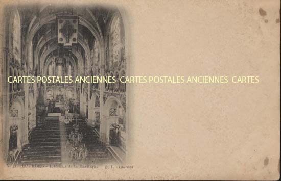 Cartes postales anciennes > CARTES POSTALES > carte postale ancienne > cartes-postales-ancienne.com Occitanie Hautes pyrenees Lourdes