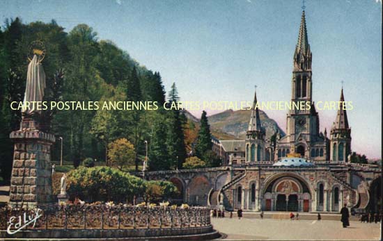 Cartes postales anciennes > CARTES POSTALES > carte postale ancienne > cartes-postales-ancienne.com Occitanie Hautes pyrenees Lourdes