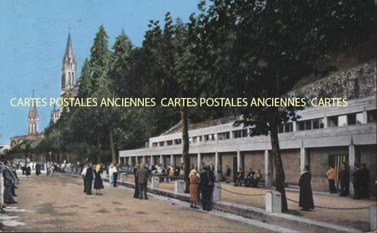 Cartes postales anciennes > CARTES POSTALES > carte postale ancienne > cartes-postales-ancienne.com Occitanie Hautes pyrenees Lourdes