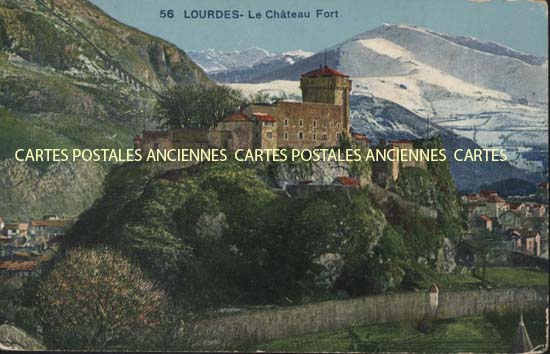 Cartes postales anciennes > CARTES POSTALES > carte postale ancienne > cartes-postales-ancienne.com Occitanie Hautes pyrenees Lourdes