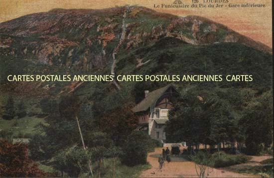 Cartes postales anciennes > CARTES POSTALES > carte postale ancienne > cartes-postales-ancienne.com Occitanie Hautes pyrenees Lourdes