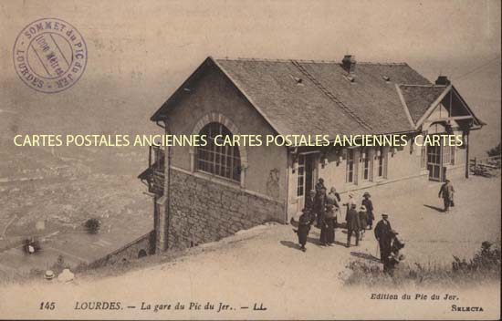 Cartes postales anciennes > CARTES POSTALES > carte postale ancienne > cartes-postales-ancienne.com Occitanie Hautes pyrenees Lourdes