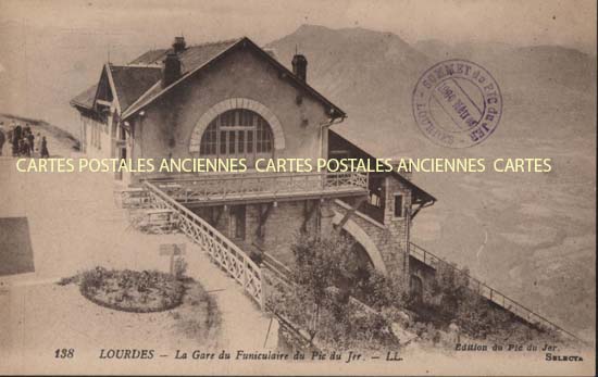 Cartes postales anciennes > CARTES POSTALES > carte postale ancienne > cartes-postales-ancienne.com Occitanie Hautes pyrenees Lourdes