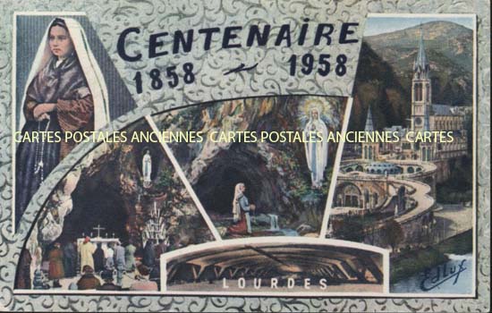 Cartes postales anciennes > CARTES POSTALES > carte postale ancienne > cartes-postales-ancienne.com Occitanie Hautes pyrenees Lourdes