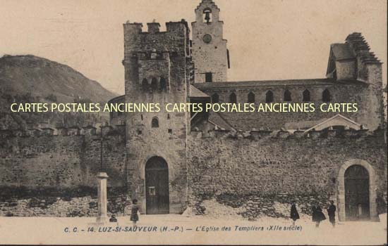 Cartes postales anciennes > CARTES POSTALES > carte postale ancienne > cartes-postales-ancienne.com Occitanie Hautes pyrenees Luz Saint Sauveur