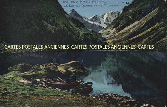 Cartes postales anciennes > CARTES POSTALES > carte postale ancienne > cartes-postales-ancienne.com Occitanie Hautes pyrenees Cauterets