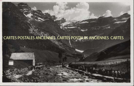 Cartes postales anciennes > CARTES POSTALES > carte postale ancienne > cartes-postales-ancienne.com Occitanie Hautes pyrenees Gavarnie