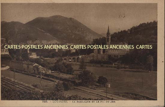 Cartes postales anciennes > CARTES POSTALES > carte postale ancienne > cartes-postales-ancienne.com Occitanie Hautes pyrenees Lourdes