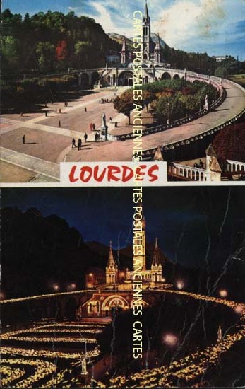 Cartes postales anciennes > CARTES POSTALES > carte postale ancienne > cartes-postales-ancienne.com Occitanie Hautes pyrenees Lourdes