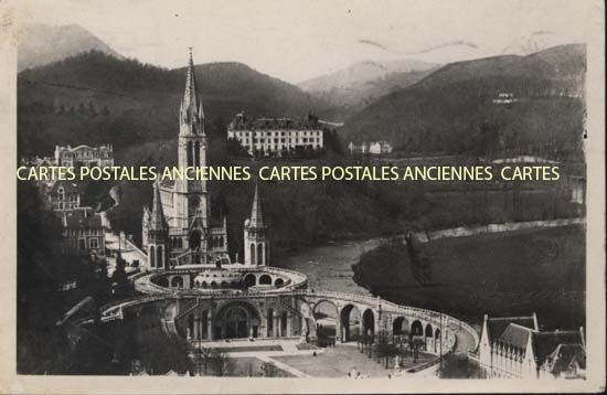 Cartes postales anciennes > CARTES POSTALES > carte postale ancienne > cartes-postales-ancienne.com Occitanie Hautes pyrenees Lourdes