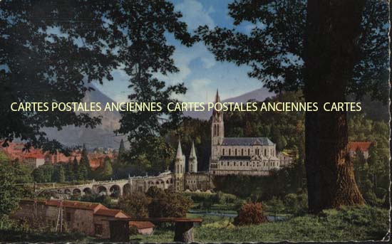 Cartes postales anciennes > CARTES POSTALES > carte postale ancienne > cartes-postales-ancienne.com Occitanie Hautes pyrenees Lourdes