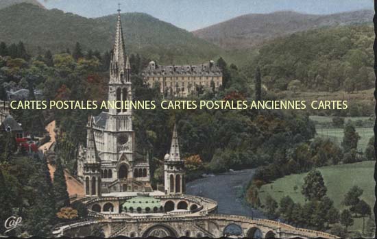 Cartes postales anciennes > CARTES POSTALES > carte postale ancienne > cartes-postales-ancienne.com Occitanie Hautes pyrenees Lourdes