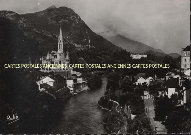 Cartes postales anciennes > CARTES POSTALES > carte postale ancienne > cartes-postales-ancienne.com Occitanie Hautes pyrenees Lourdes