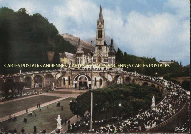 Cartes postales anciennes > CARTES POSTALES > carte postale ancienne > cartes-postales-ancienne.com Occitanie Hautes pyrenees Lourdes