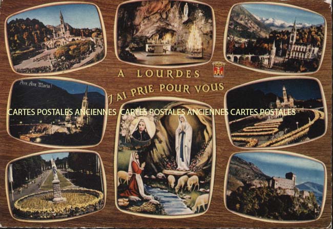 Cartes postales anciennes > CARTES POSTALES > carte postale ancienne > cartes-postales-ancienne.com Occitanie Hautes pyrenees Lourdes