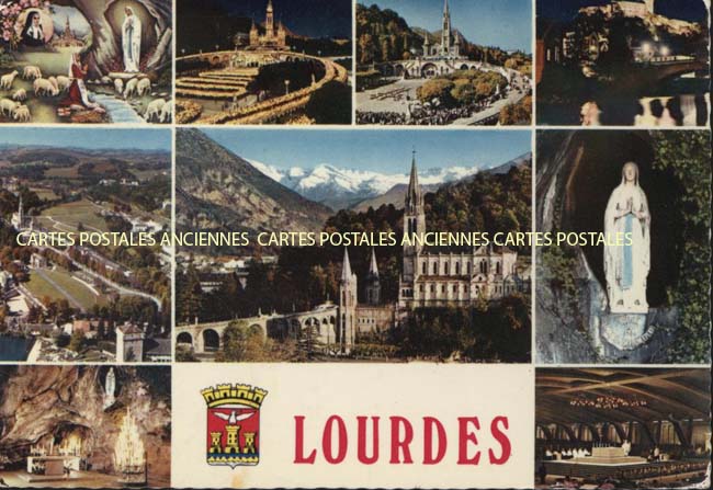 Cartes postales anciennes > CARTES POSTALES > carte postale ancienne > cartes-postales-ancienne.com Occitanie Hautes pyrenees Lourdes